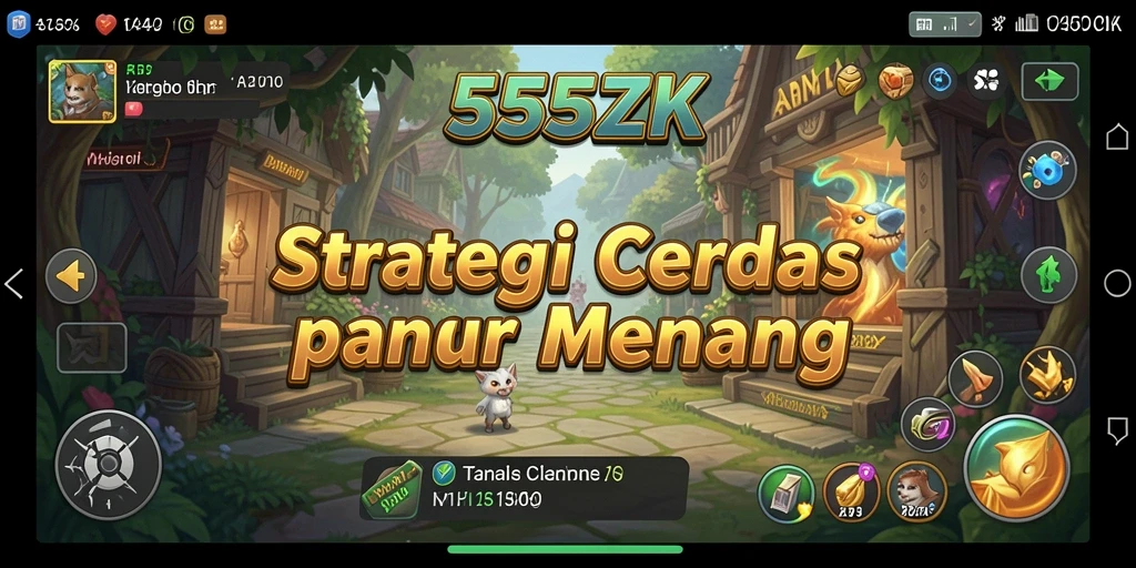 Gameplay seru dari 555ZK dengan strategi mendalam.