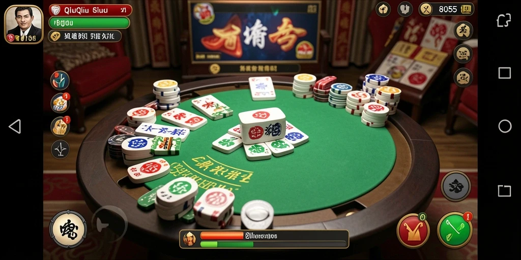 Screenshot gameplay QiuQiu yang seru di 8055.