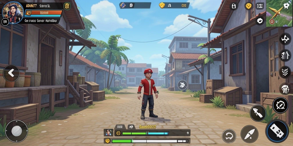Tampilan gameplay ADAM77 yang mengasyikkan dan interaktif.