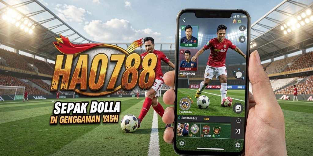 Gameplay menegangkan saat mencetak gol di HAO788.