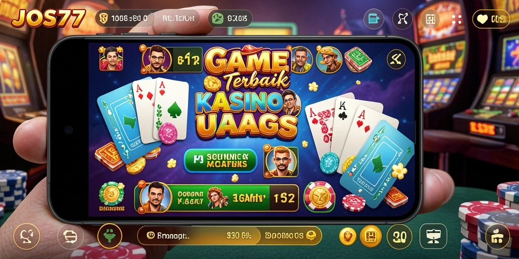 Tampilan gameplay menarik dari JOS77 dengan berbagai pilihan permainan Kasino.