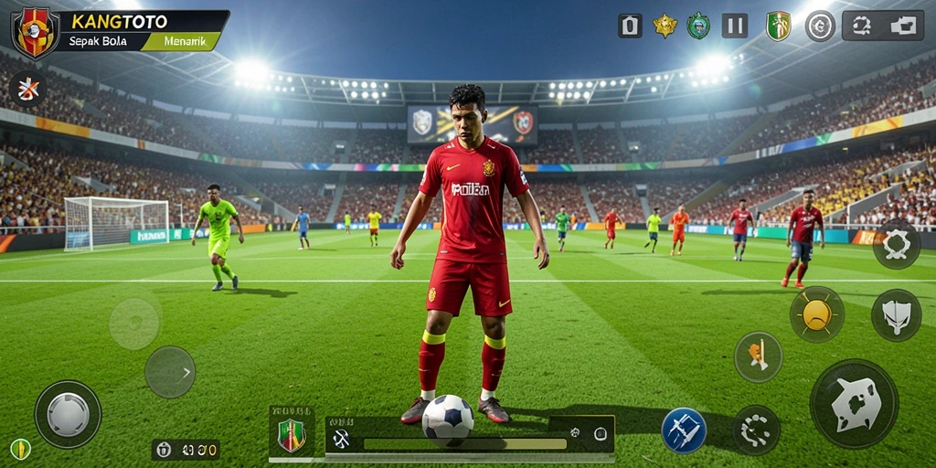 Gameplay KANGTOTO yang mendebarkan dan penuh aksi.