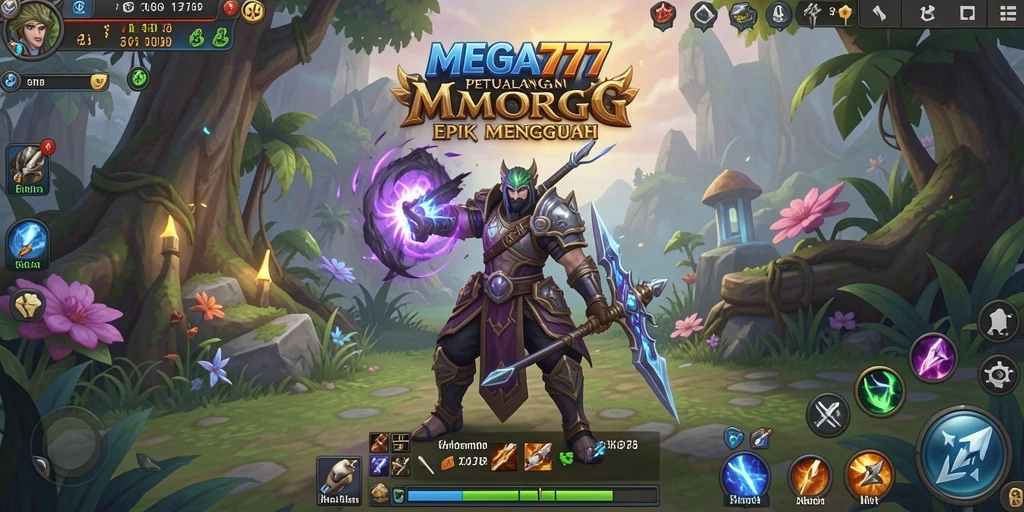 Tampilan gameplay epik dalam MEGA777 yang menarik perhatian.
