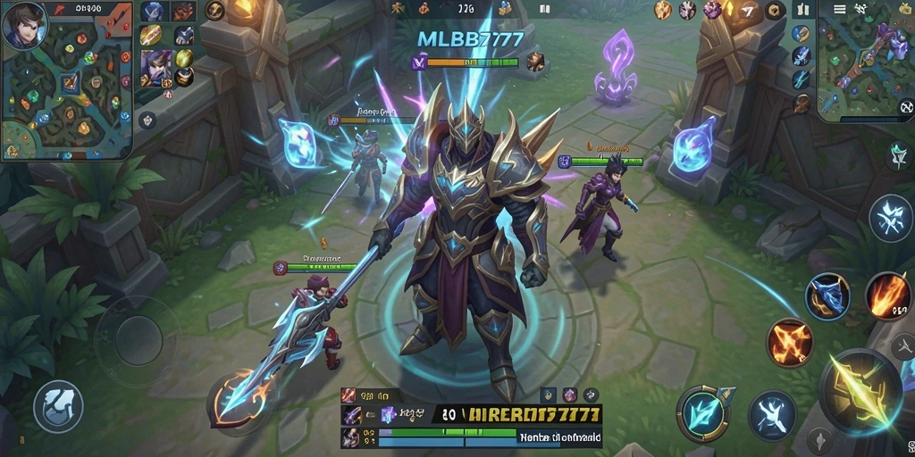 Tangkapan layar menampilkan aksi seru dalam game Tower Defense.