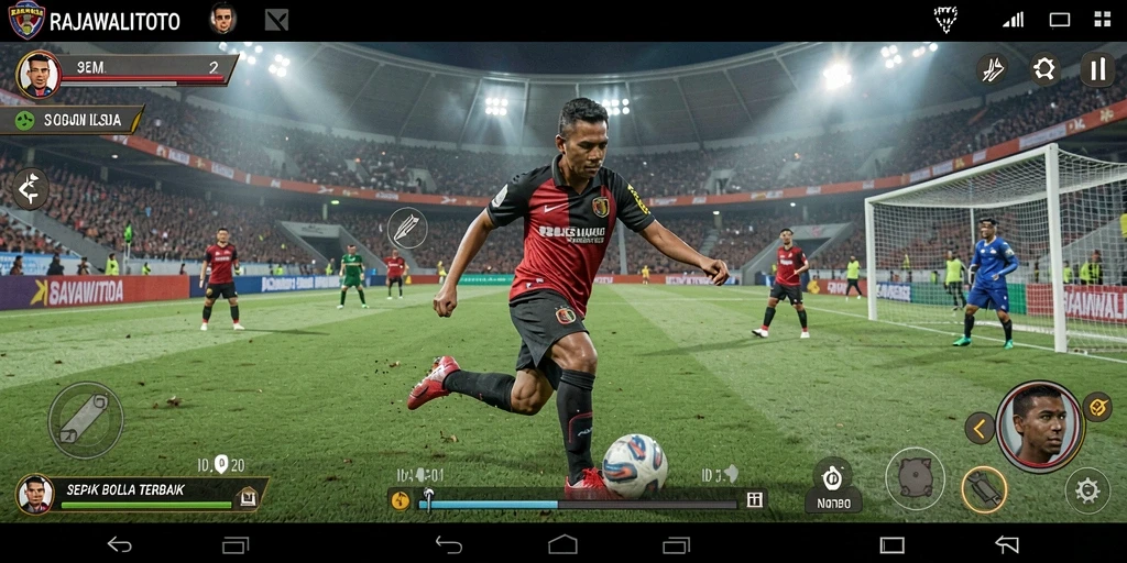 Gameplay menegangkan dan seru dalam RAJAWALITOTO.