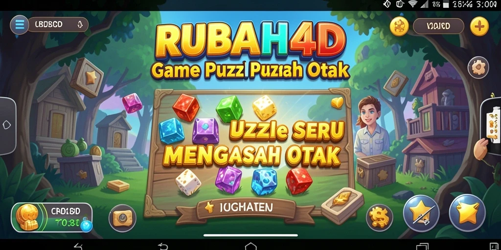 Tampilan gameplay RUBAH4D yang seru dan menantang.