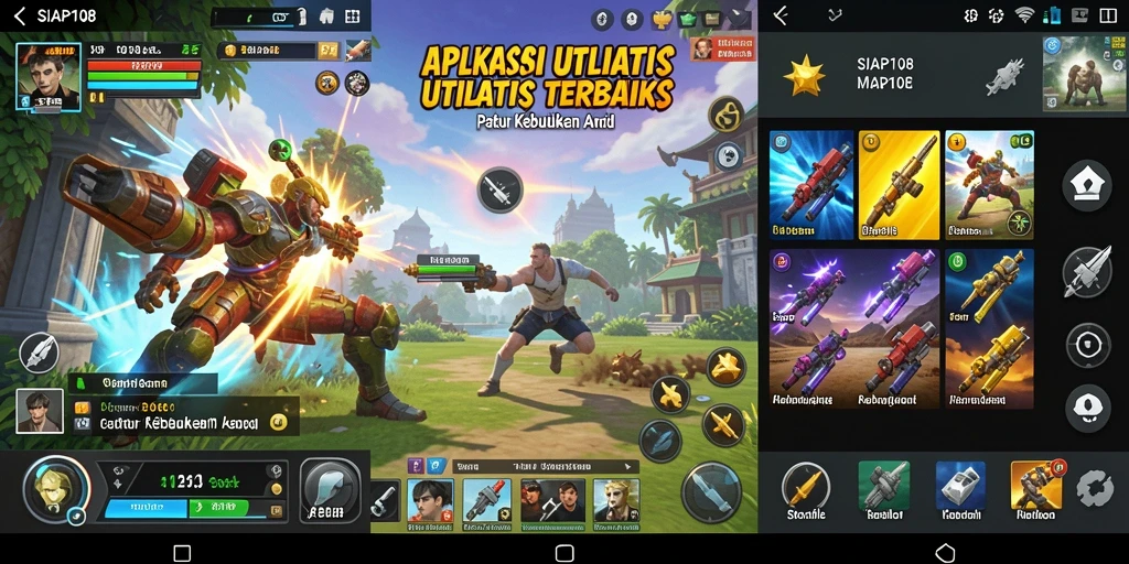 Tampilan antarmuka SIAP108 yang sederhana dan fungsional.