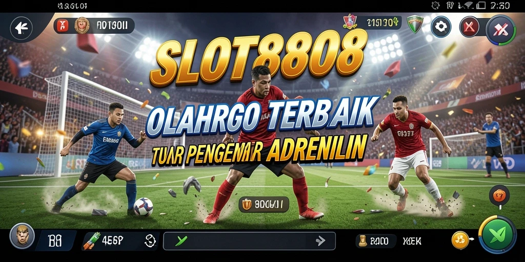 Tampilan gameplay seru dari SLOT8808 dengan berbagai olahraga.