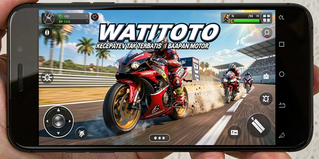 Gameplay seru balapan motor di WATITOTO dengan grafik yang menawan.